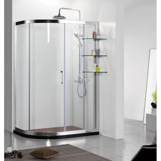 Душевой уголок AZARIO VICTORIA AZ-NNQ21311 L 120x90x190 в правый угол 