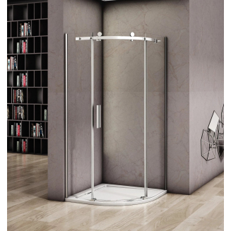 Душевой уголок BAS Good Door Altair R-90-C-CH 90x90x195 стекло прозрачное, профиль хром