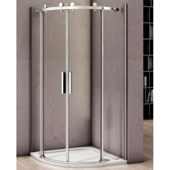 Душевой уголок BAS Good Door Altair R-TD-90-C-CH 90x90x195 стекло перозрачное, профиль хром