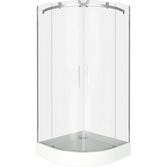 Душевой уголок BAS Good Door Altair R-TD-90-C-CH 90x90x195 стекло перозрачное, профиль хром