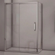 Душевой уголок BAS Good Door Antares WTW + SP 110x90x195 стекло прозрачное, профиль хром