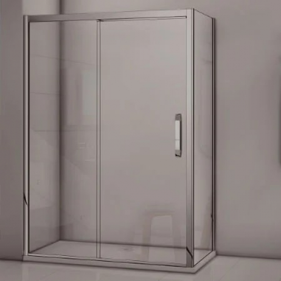 Душевой уголок BAS Good Door Antares WTW + SP 130x80x195 стекло прозрачное, профиль хром