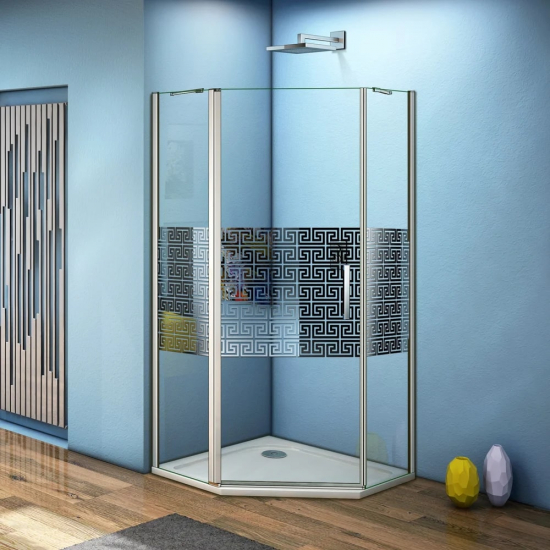 Душевой уголок BAS Good Door Fantasy PNT-90-F-CH 90x90x185 