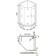 Душевой уголок BAS Good Door Fantasy PNT-90-F-CH 90x90x185 