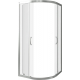 Душевой уголок BAS Good Door Infinity R-100-C-CH 100x100x185 стекло прозрачное, профиль хром
