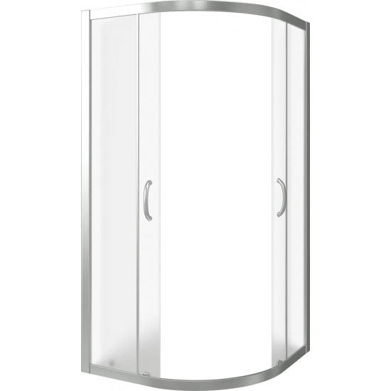 Душевой уголок BAS Good Door Infinity R-80-G-CH 80x80x185 стекло грейп, профиль хром