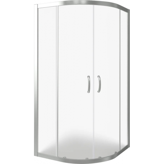 Душевой уголок BAS Good Door Infinity R-90-G-CH 90x90x185 стекло грейп, профиль хром