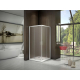 Душевой уголок BAS Good Door Latte CR-100-G-WE 100x100x185 стекло грейп, профиль хром
