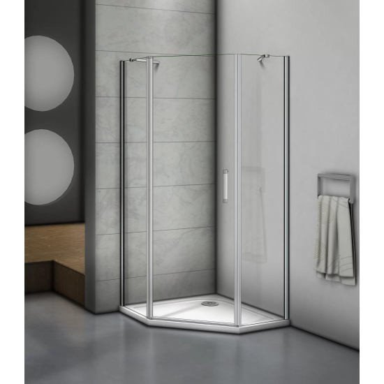 Душевой уголок BAS Good Door Mokka PNT-100-C-WE 100x100x185