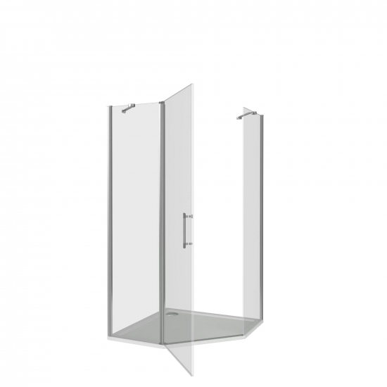 Душевой уголок BAS Good Door Mokka PNT-100-C-WE 100x100x185