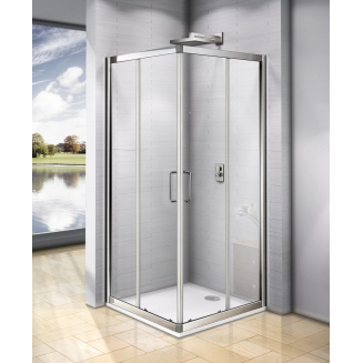 Душевой уголок BAS Good Door NEO CR-100-C-CH 100x100x185 стекло прозрачное, профиль хром
