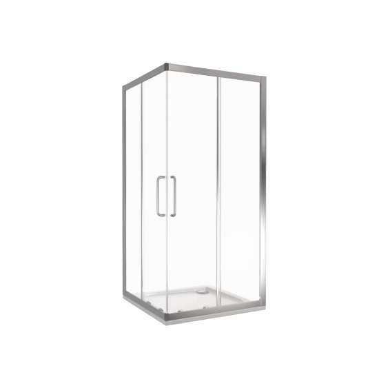 Душевой уголок BAS Good Door NEO CR-100-C-CH 100x100x185 стекло прозрачное, профиль хром