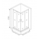 Душевой уголок BAS Good Door NEO CR-100-C-CH 100x100x185 стекло прозрачное, профиль хром