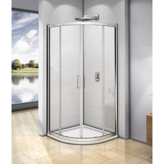 Душевой уголок BAS Good Door Neo R-90-C-CH 90x90x185 стекло прозрачное, профиль хром