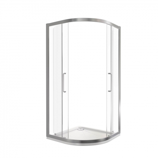 Душевой уголок BAS Good Door Neo R-90-C-CH 90x90x185 стекло прозрачное, профиль хром