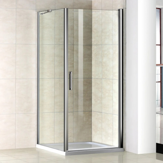 Душевой уголок BAS Good Door Pandora CR-90-C-CH 90x90x185 стекло прозрачное, профиль хром