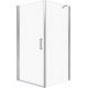 Душевой уголок BAS Good Door Pandora CR-90-C-CH 90x90x185 стекло прозрачное, профиль хром