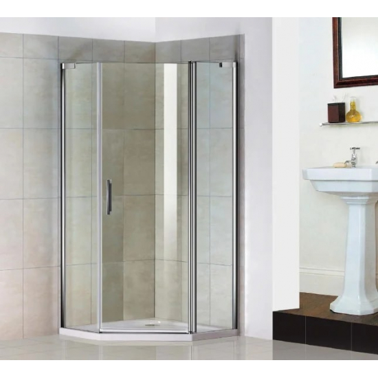 Душевой уголок BAS Good Door Pandora PNT-100-C-CH 100x100x185 стекло прозрачное, профиль хром