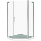 Душевой уголок BAS Good Door Pandora PNT-100-C-CH 100x100x185 стекло прозрачное, профиль хром