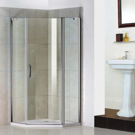 Душевой уголок BAS Good Door Pandora PNT-90-C-CH 90x90x185 стекло прозрачное, профиль хром