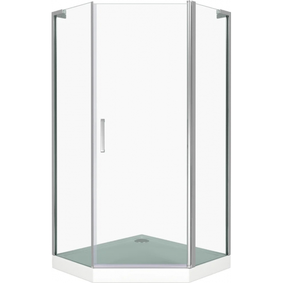 Душевой уголок BAS Good Door Pandora PNT-90-C-CH 90x90x185 стекло прозрачное, профиль хром