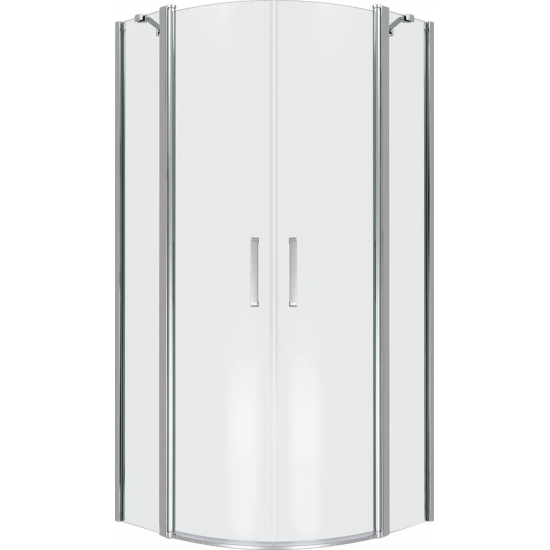 Душевой уголок BAS Good Door Pandora R-90 90x90x185 стекло прозрачное, профиль хром