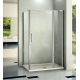 Душевой уголок BAS Good Door Pandora WTW + SP 110x80x185 стекло прозрачное, профиль хром
