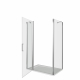 Душевой уголок BAS Good Door Pandora WTW + SP 120x80x185 стекло прозрачное, профиль хром