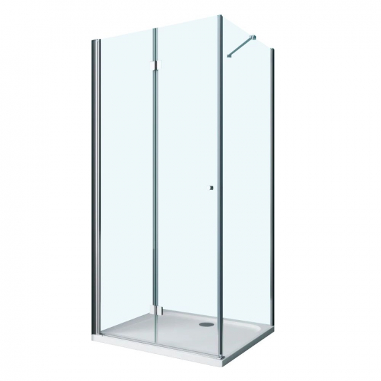 Душевой уголок BelBagno ALBANO-AS-1-80-C-Cr стекло прозрачное