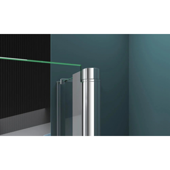 Душевой уголок BelBagno ETNA-AH-12-100/90-C-Cr стекло прозрачное