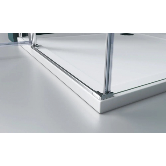 Душевой уголок BelBagno ETNA-AH-12-100/90-C-Cr стекло прозрачное