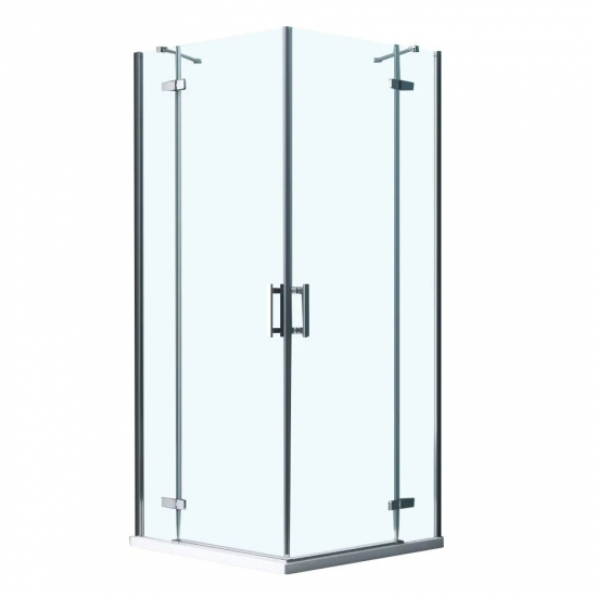 Душевой уголок BelBagno KRAFT-AH-22-120/80-C-Cr-L стекло прозрачное