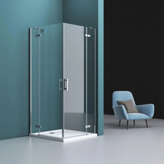 Душевой уголок BelBagno KRAFT-AH-22-120/90-C-Cr-R стекло прозрачное