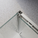 Душевой уголок BelBagno LUCE-AH-1-100/80-C-Cr стекло прозрачное, профиль хром