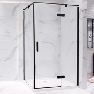 Душевой уголок BRAVAT Blackline 120х80х195, R