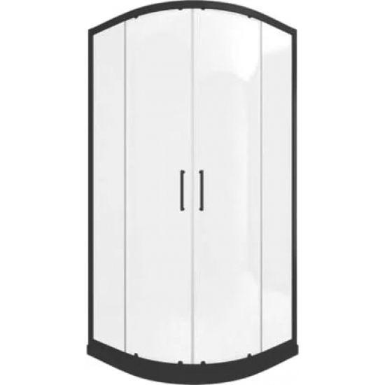 Душевой уголок BRAVAT Blackline 90х90х200