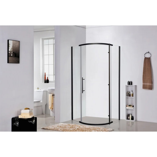 Душевой уголок BRAVAT Blackline BS090.1110A 90х90х195