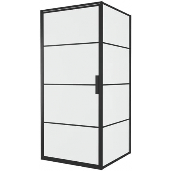 Душевой уголок BRAVAT Blackline BS090.2115B  90х90х195