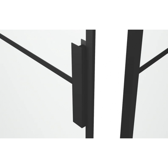 Душевой уголок BRAVAT Blackline BS090.2115B  90х90х195