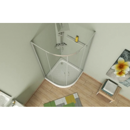 Душевой уголок BRAVAT Line BS090.1201A 90x90x200