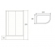Душевой уголок LORANTO CS-1285 SK low L 120x80x195