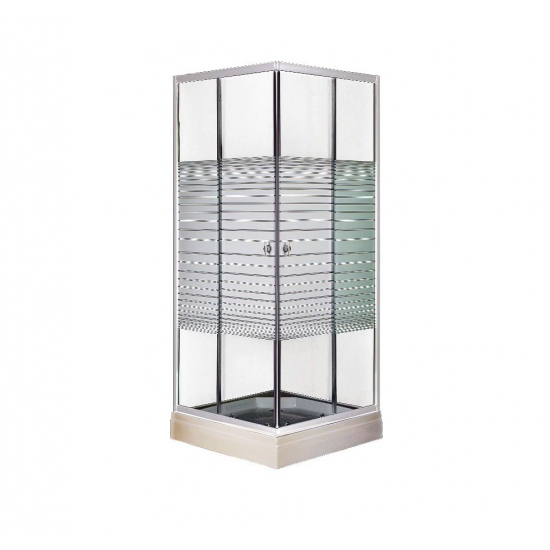 Душевой уголок LORANTO CS-8024S (CS-2239) 90x90x195