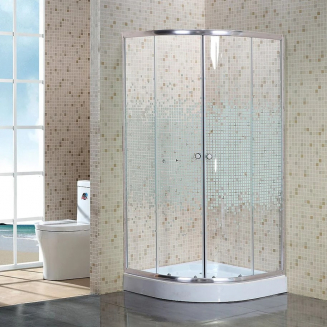 Душевой уголок NIAGARA Eco NG-001-14 90x90x195 мозаика, с низким поддоном