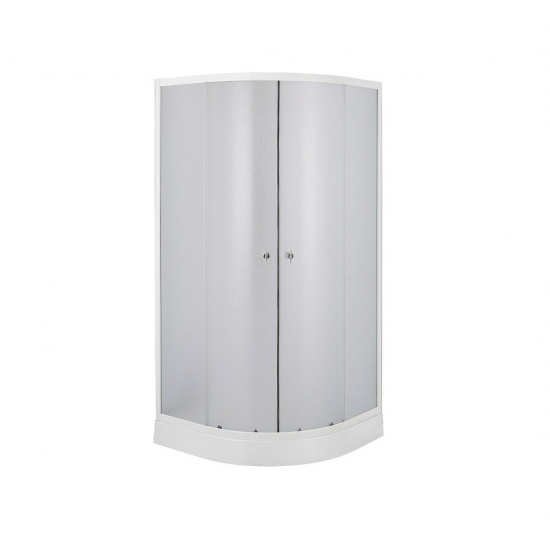 Душевой уголок NIAGARA Eco NG-003-08N 80x80x195 стекло матовое, с низким поддоном