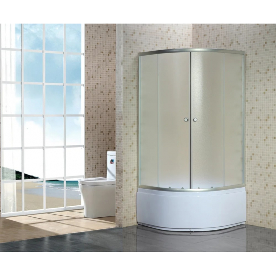 Душевой уголок NIAGARA Eco NG-005-08N 80x80x195 стекло матовое, с высоким поддоном