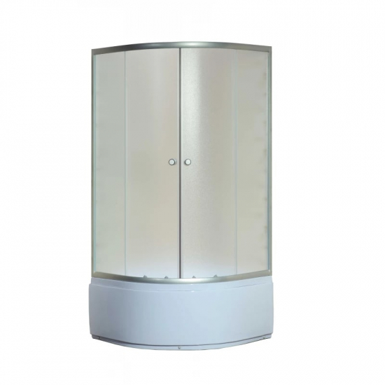 Душевой уголок NIAGARA Eco NG-005-08N 80x80x195 стекло матовое, с высоким поддоном