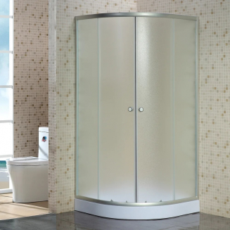 Душевой уголок NIAGARA Eco NG-007-08N 90x90x195 стекло матовое, с низким поддоном