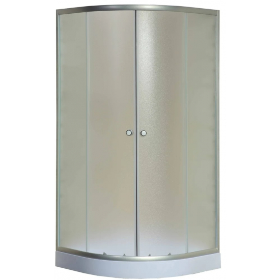 Душевой уголок NIAGARA Eco NG-007-08N 90x90x195 стекло матовое, с низким поддоном