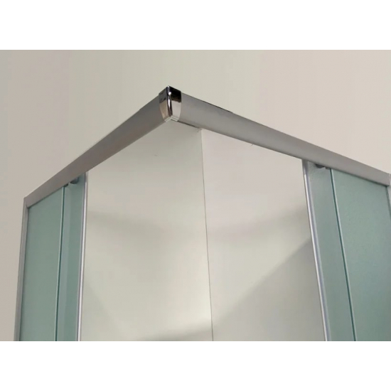 Душевой уголок NIAGARA Eco NG-009-14Q 90x90x195 стекло матовое, с поддоном 