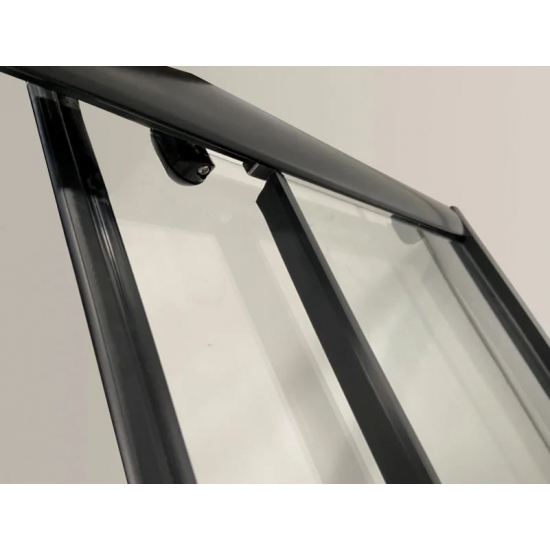 Душевой уголок NIAGARA Eco NG-012-14Q black 120x80x195 мозаика, с поддоном